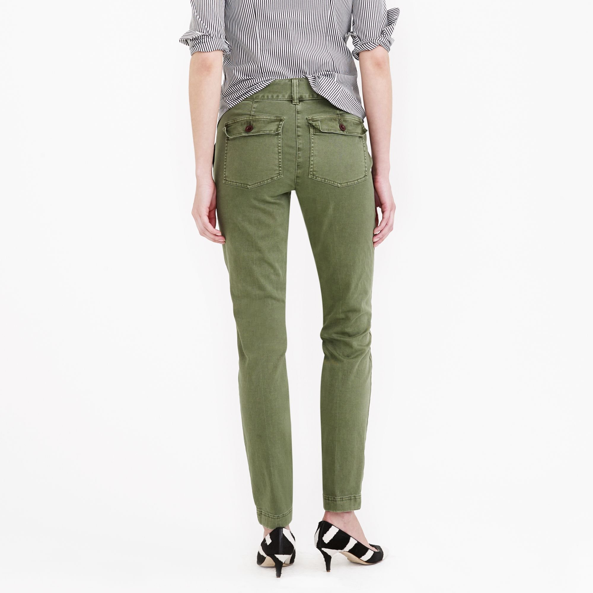 Lyst - J.Crew Preorder Highrise Cargo Pant in Green