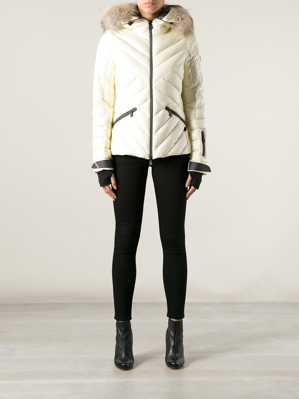 Lyst - Moncler grenoble Makalu Ski Jacket in White