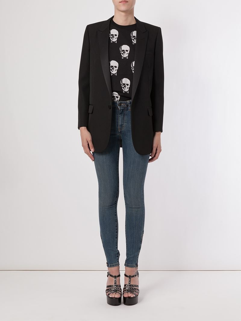 saint laurent smoking jacket