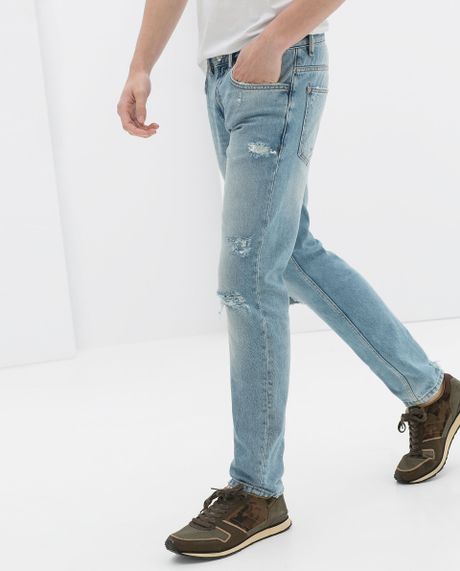 Badr Hari draagt Ripped (Denim Jeans )