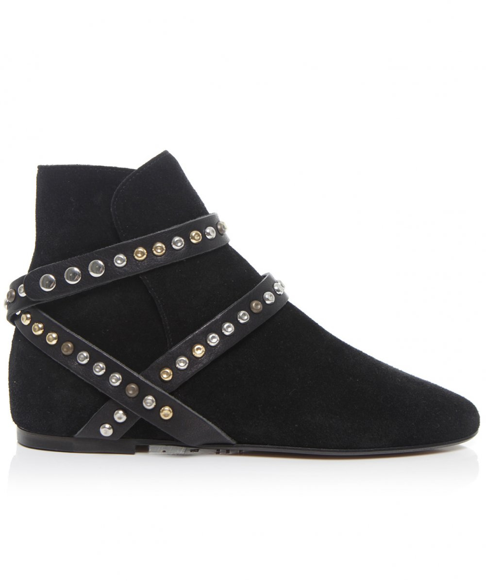 isabel marant suede bootie