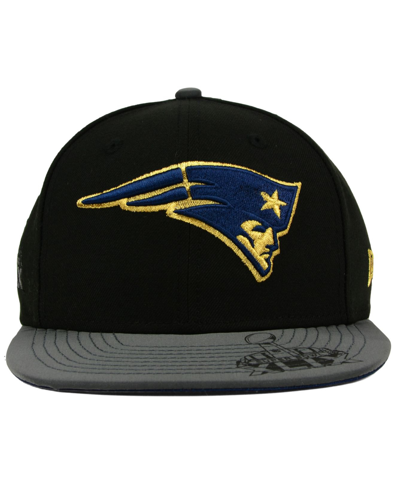 Ktz New England Patriots Super Bowl 50 Edge 9fifty Snapback Cap in ...