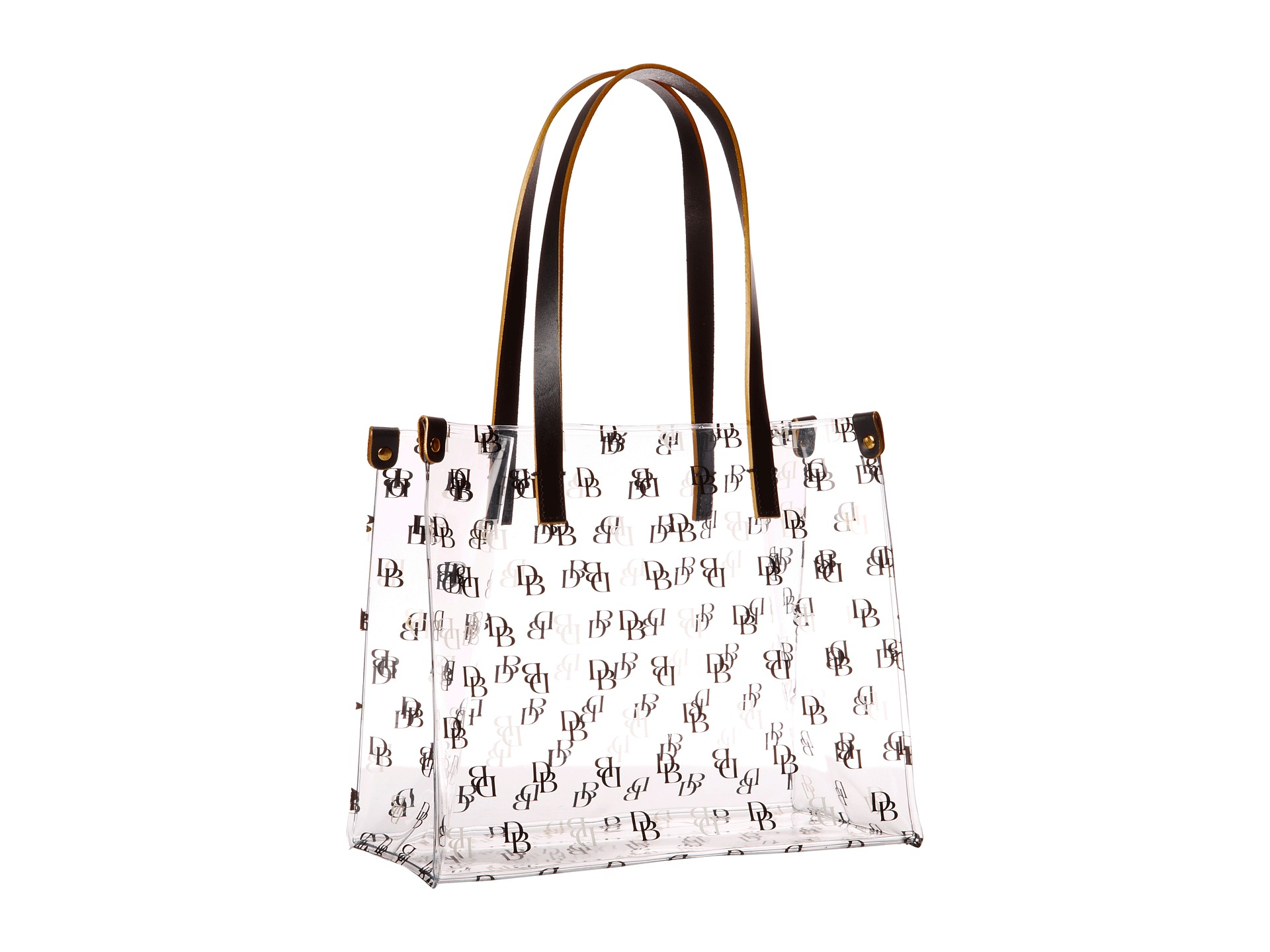 dooney and bourke clear shopper tote