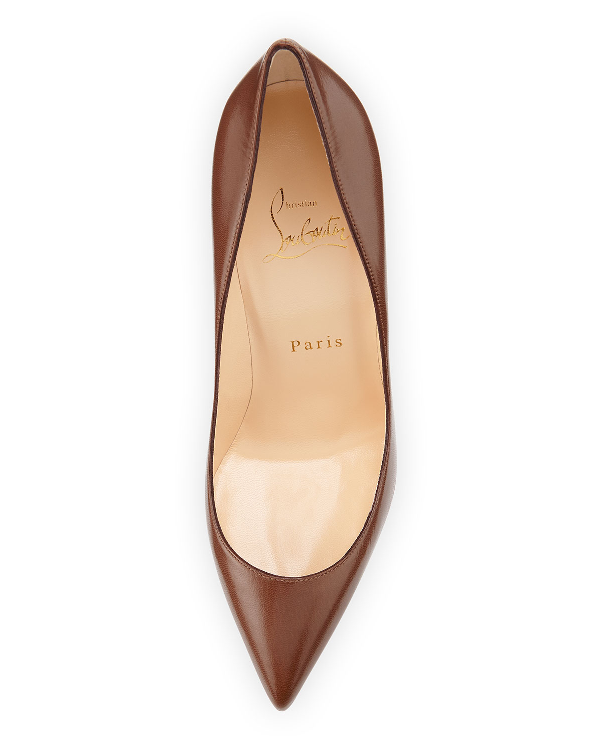 replica dress shoes for men - Christian louboutin Pigalle Follies Leather Pumps in Pink (BLUSH ...