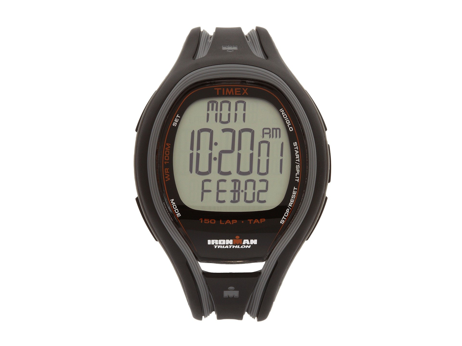 ironman sleek 150 resin strap watch