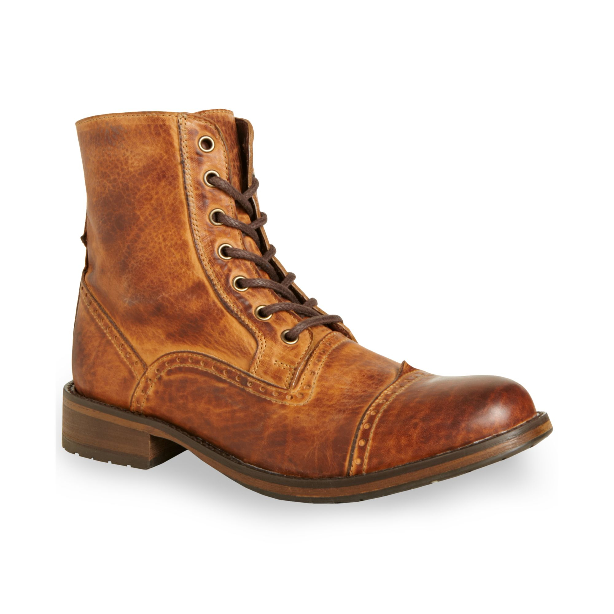 steve madden mens boots brown