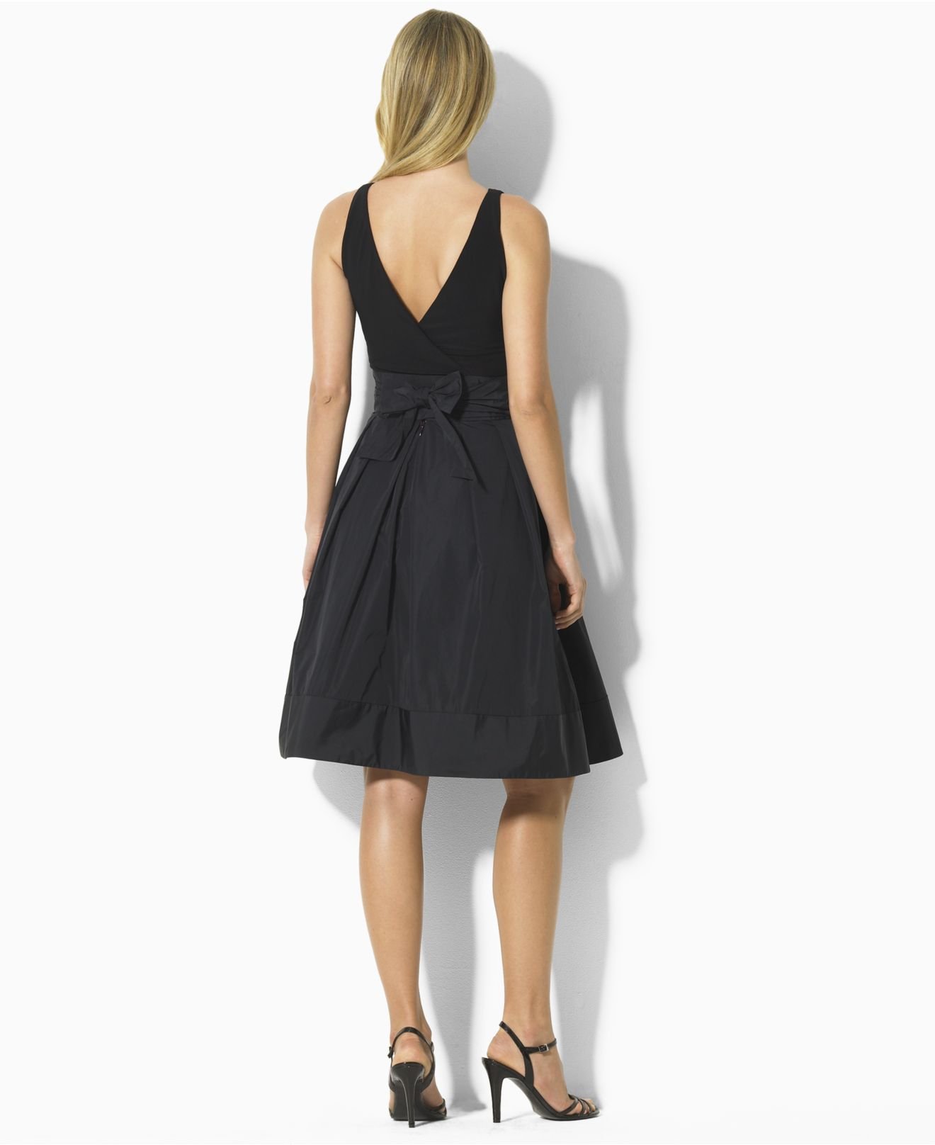 Lauren by Ralph Lauren Dress Pleated Cocktail Dress in 