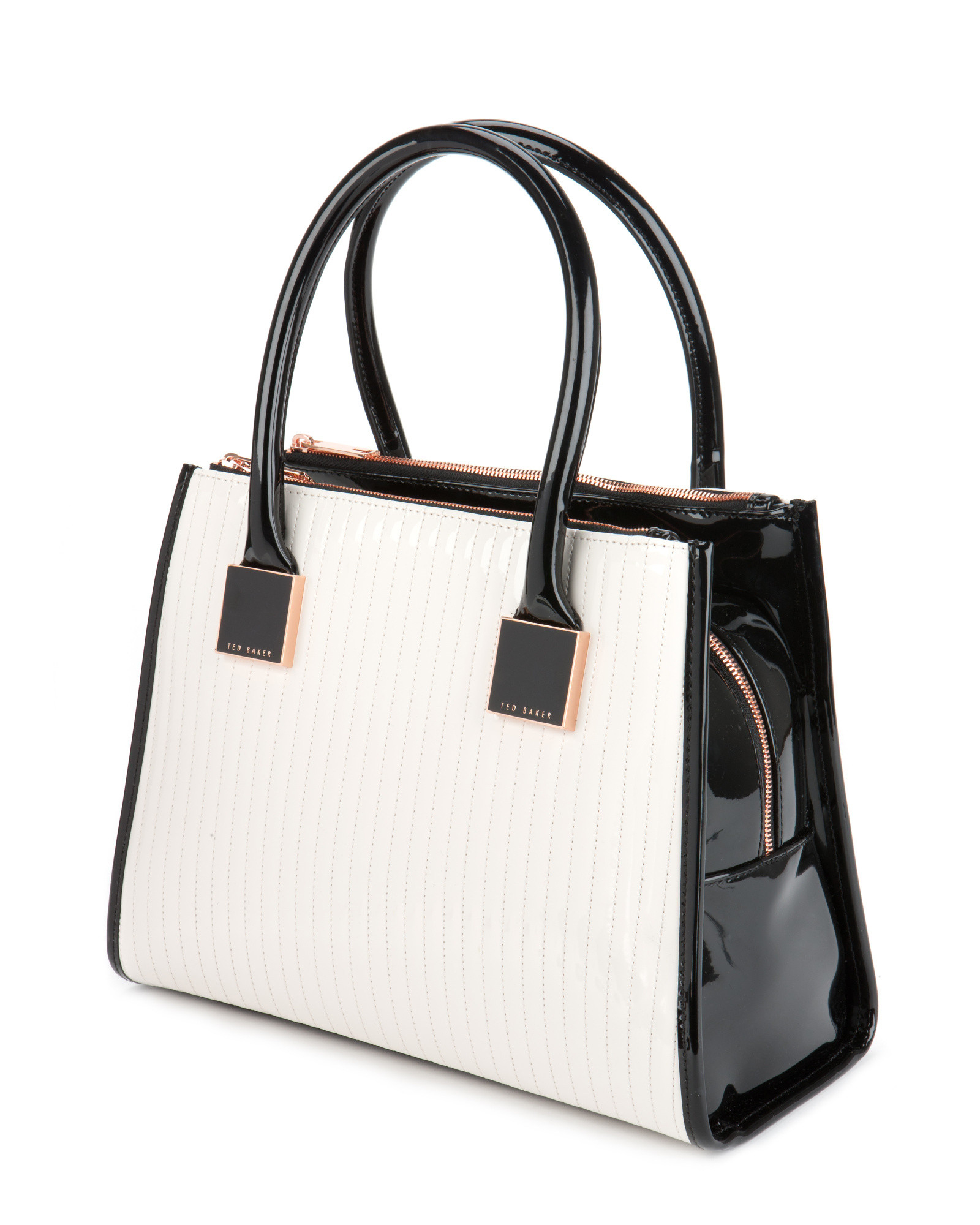 Ted Baker Quilted Tote Bag In White Lyst Gallery