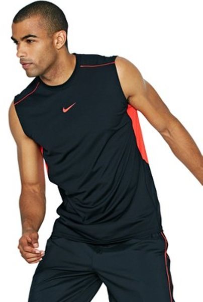 Nike Legacy Sleeveless T Shirt in Black for Men | Lyst
