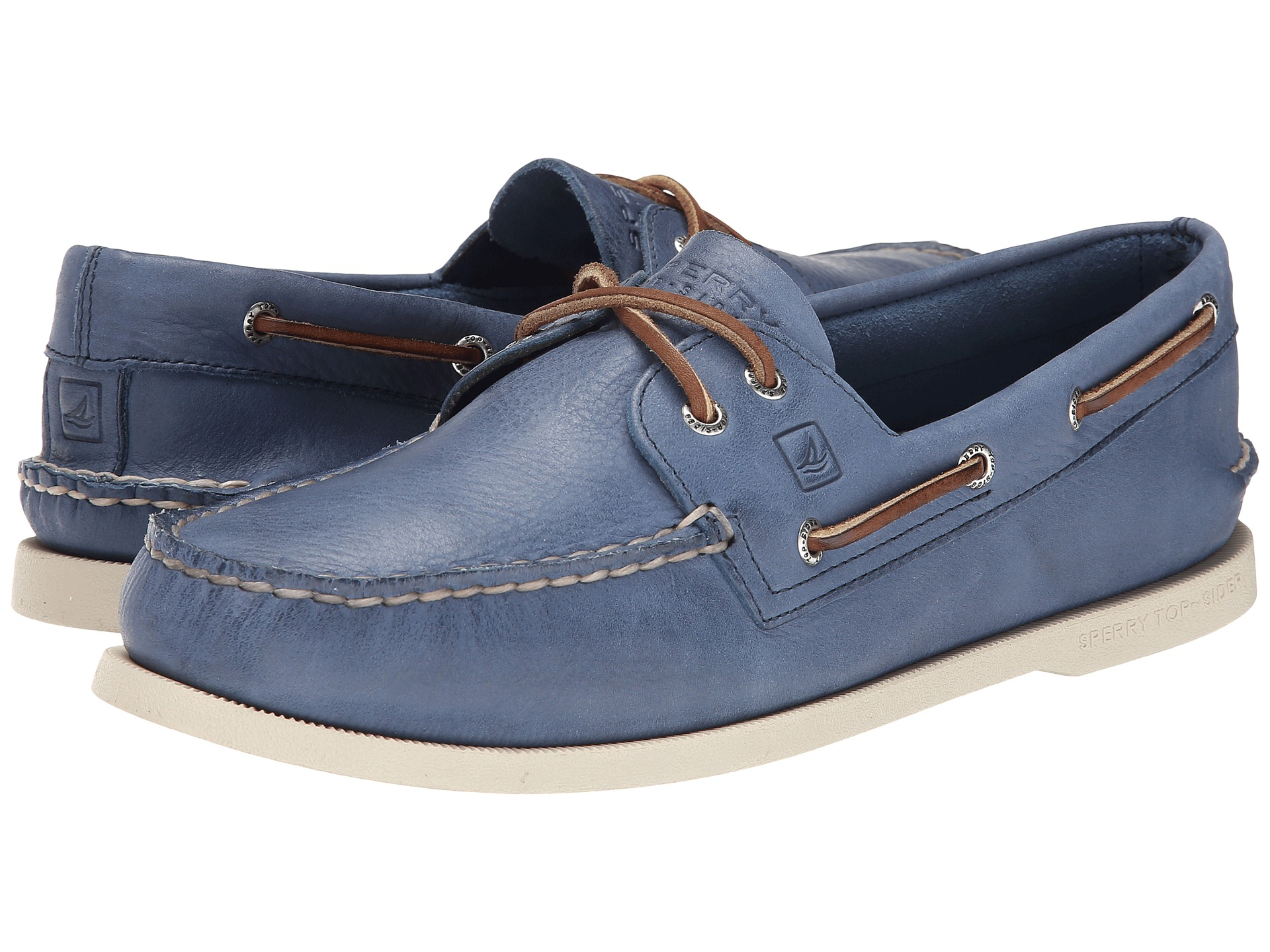 Sperry Top-sider A/O 2-Eye Burnished in Blue for Men (Blue 1) | Lyst