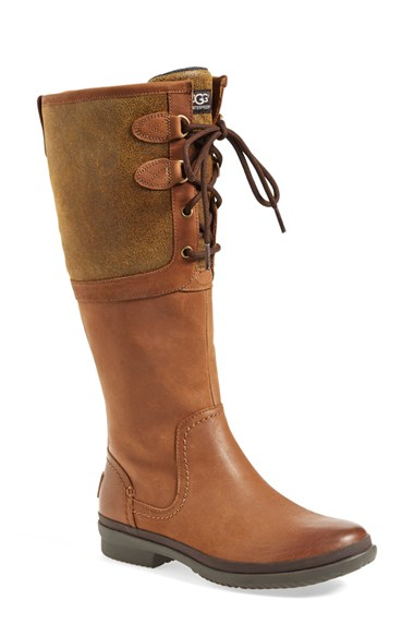 ugg leather boots waterproof