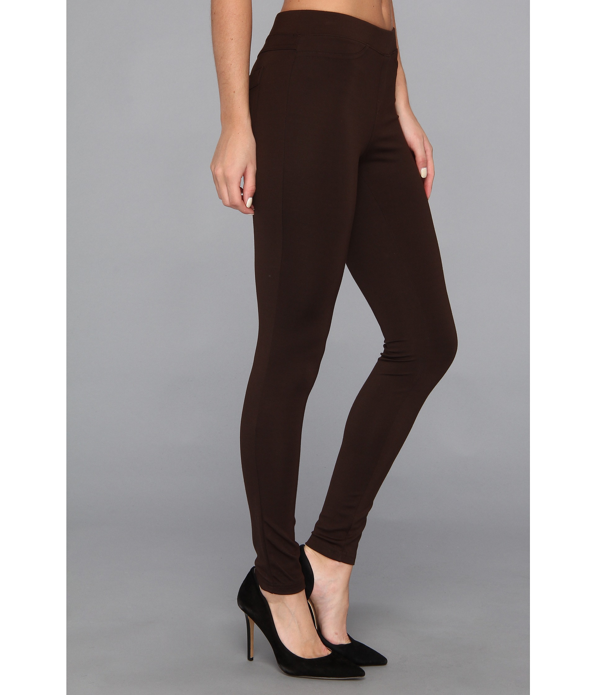 hue brown ponte double knit leggings product 1 20258081 2 698156239 normal