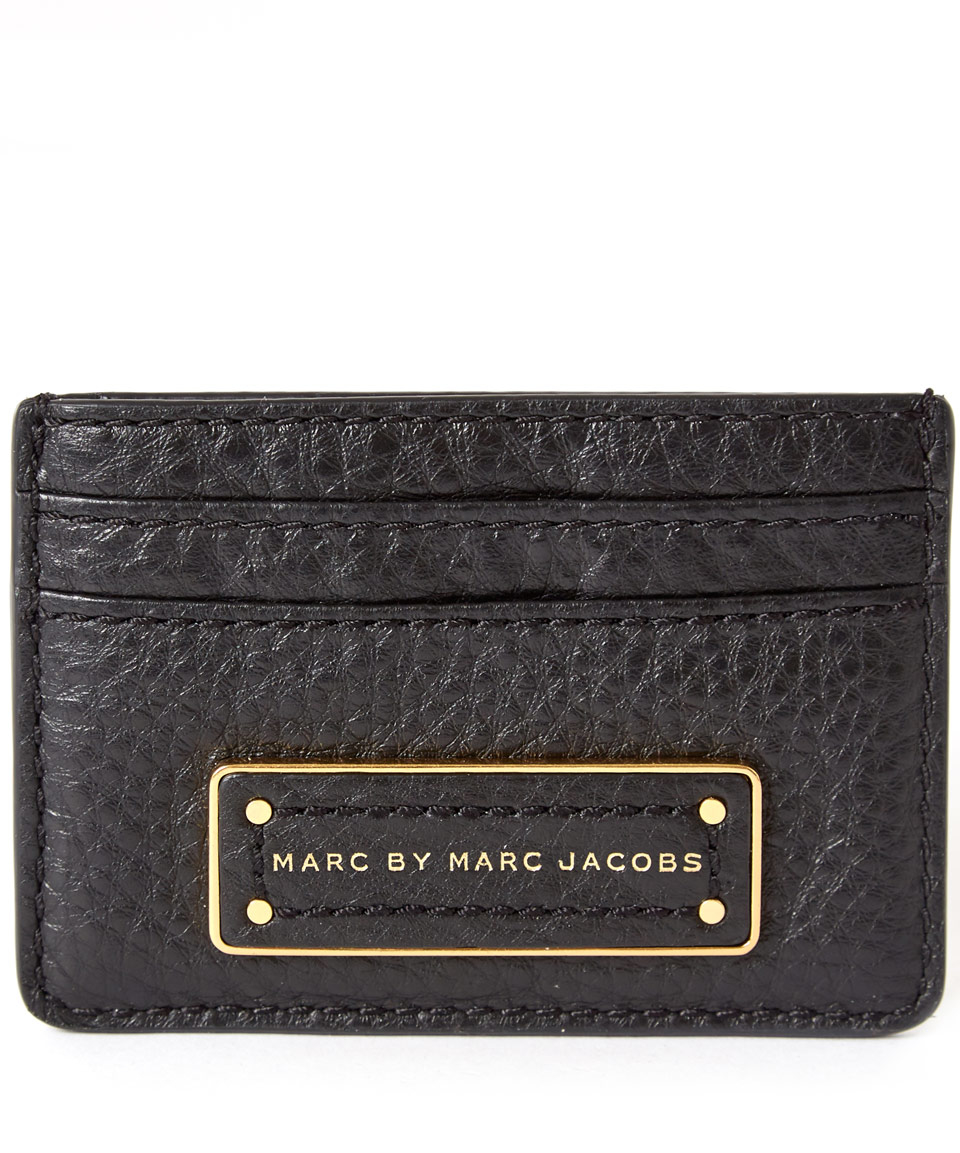 Marc by marc jacobs Black Too Hot To Handle Card Case in ...