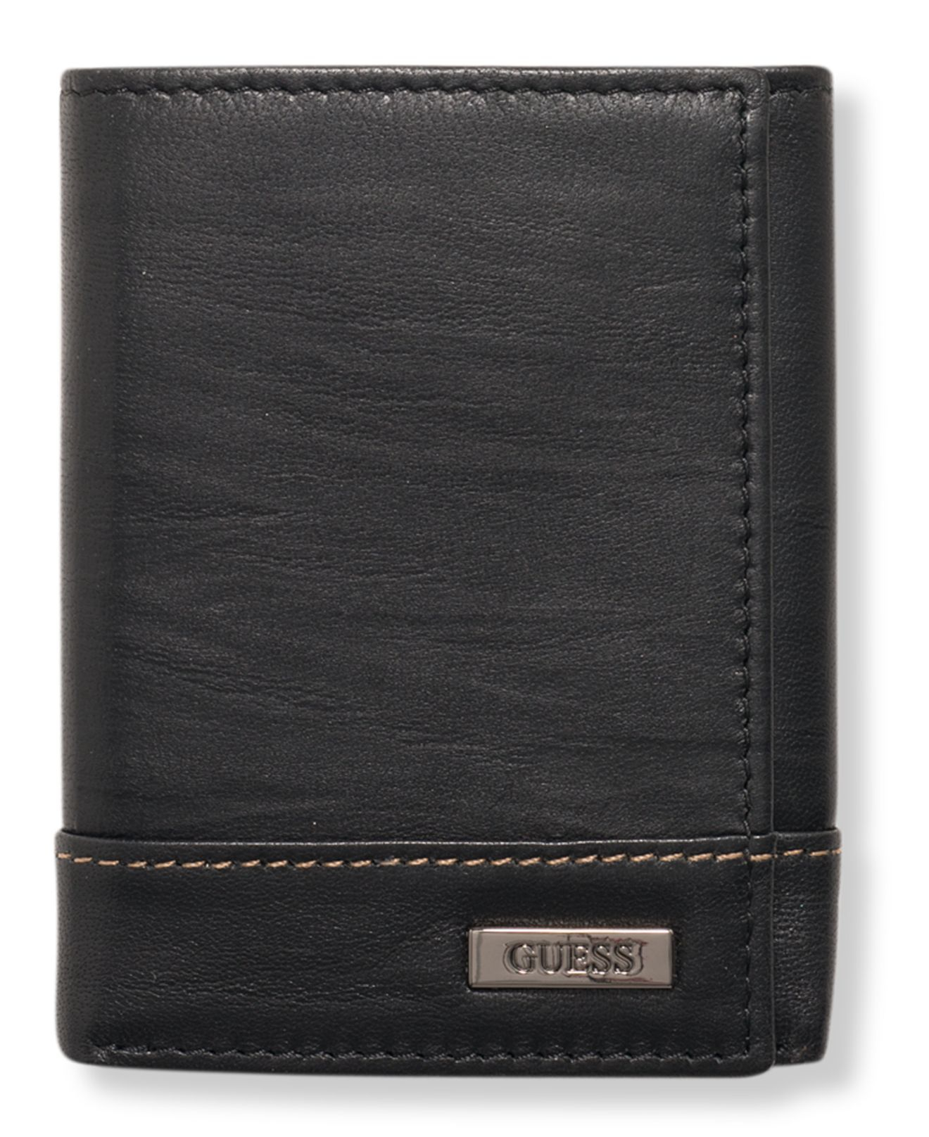 Lyst - Guess Wallets, Chico Trifold Wallet in Black for Men