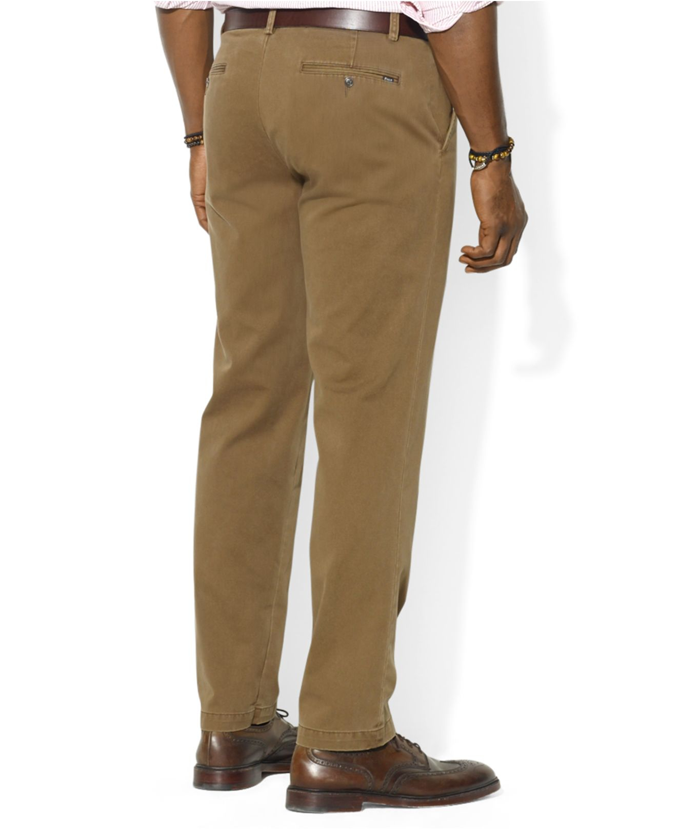 Lyst - Polo Ralph Lauren Suffield Classic-Fit Flat-Front Chino Pants in ...