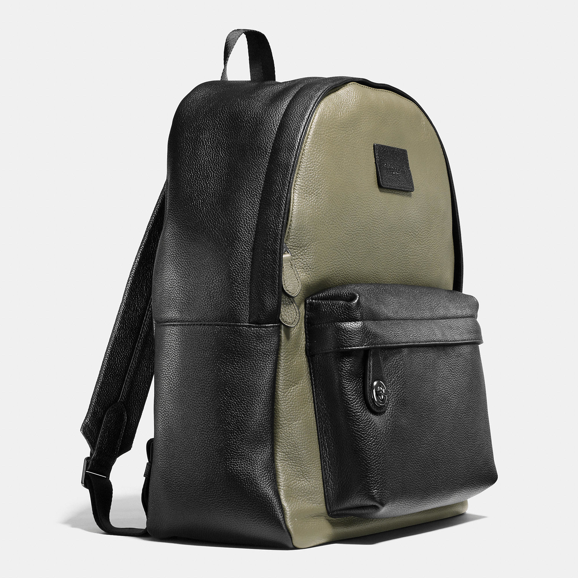 COACH Campus Backpack In Colorblock Refined Pebble Leather for Men Lyst