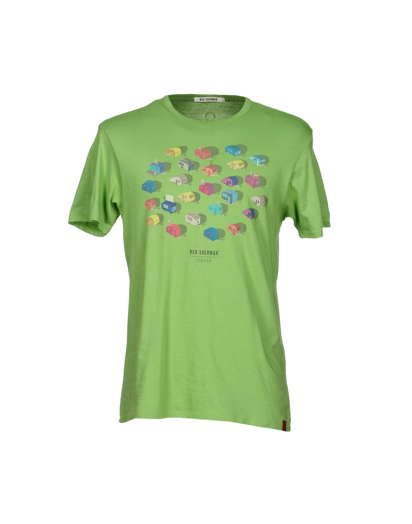 Lyst Ben Sherman T Shirt In Green For lyst ben sherman t shirt in green for