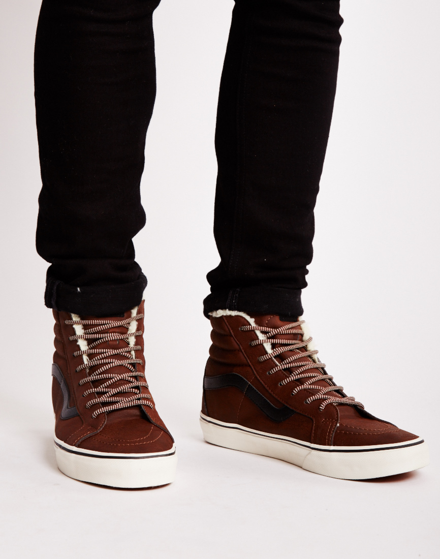 vans brown pants