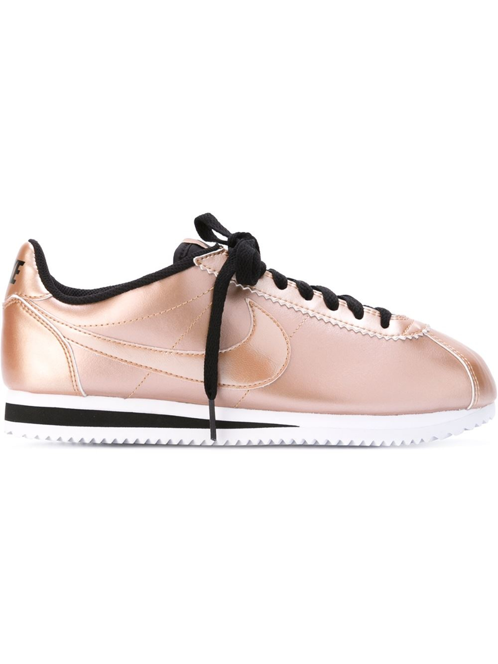 nike cortez women rose gold