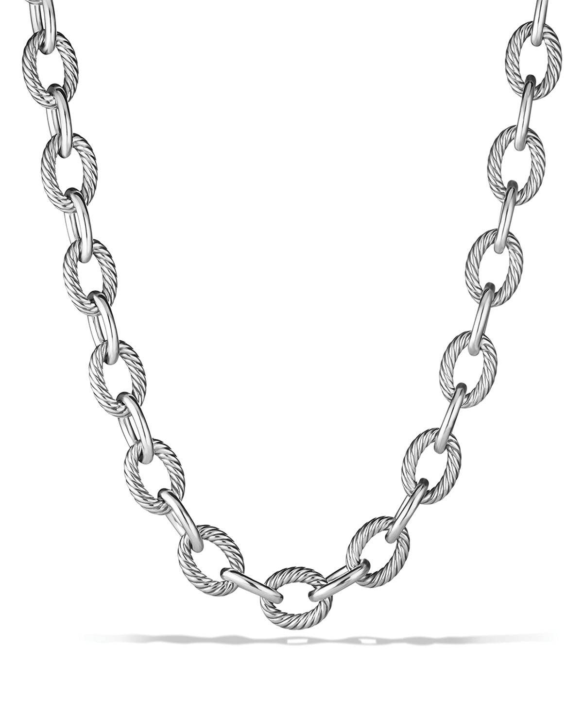 David yurman Oval Extra-large Link Necklace, 18" in ...