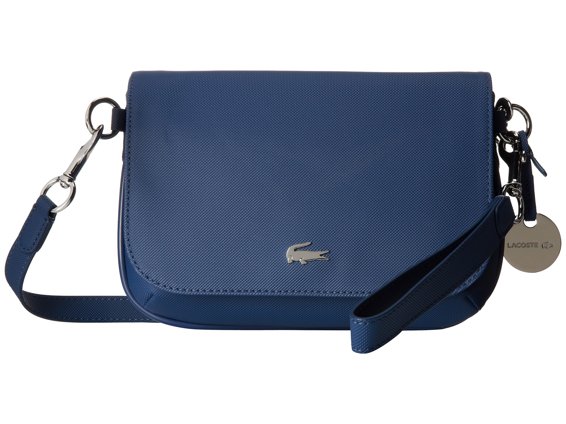 Lyst Lacoste Daily Classic Crossover Bag In Blue Gallery