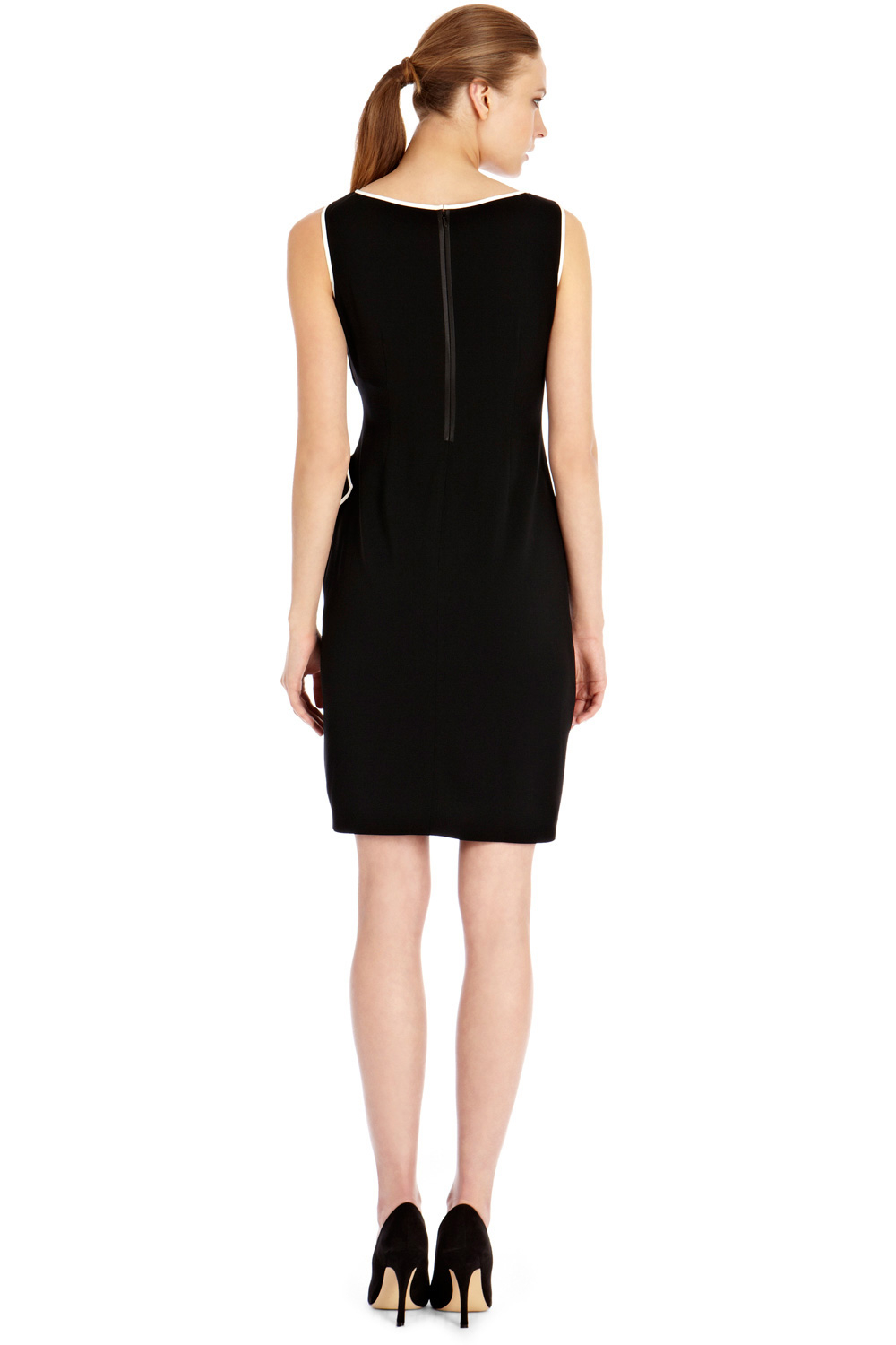 Lyst - Coast Tipped Irah Dress in Black