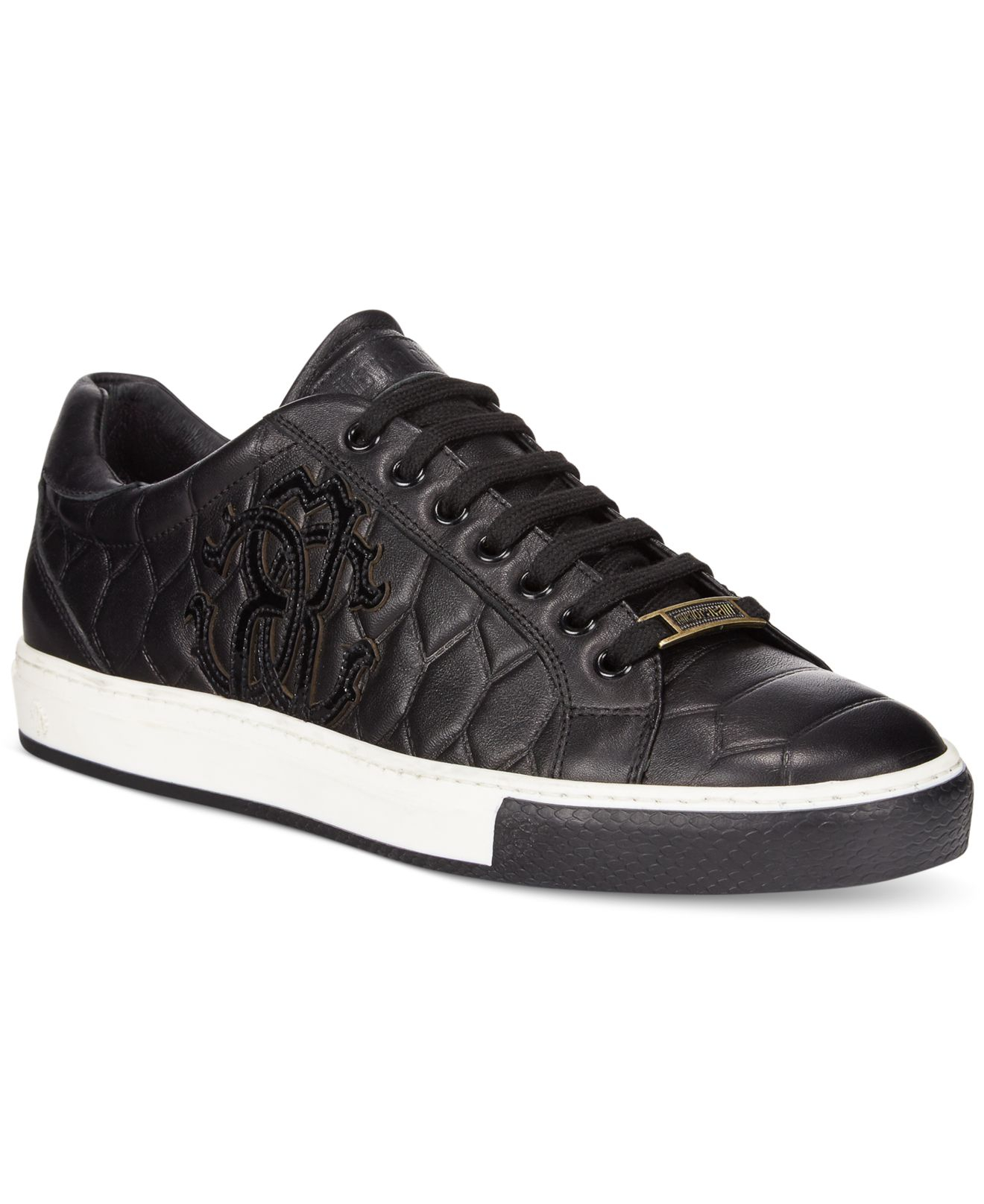 Lyst - Roberto Cavalli Michael Sneaker in Black for Men1320 x 1616