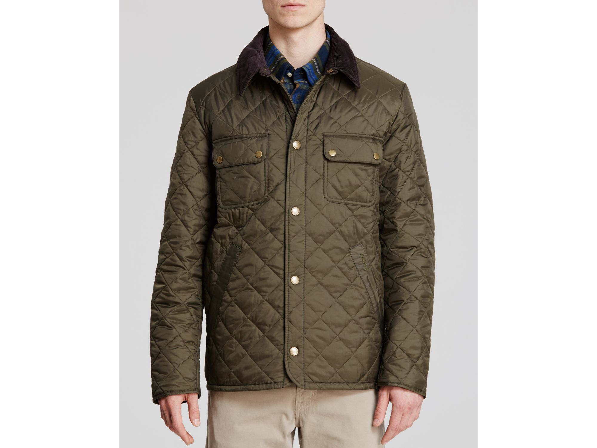 Barbour Tinford Quilted Jacket in Green for Men | Lyst