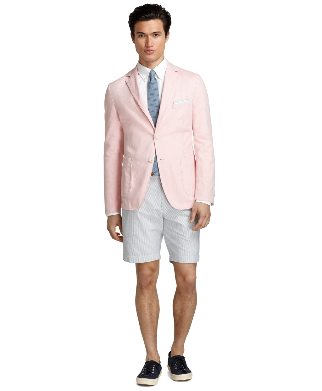 Brooks Brothers Oxford Sport Coat in Pink for Men | Lyst