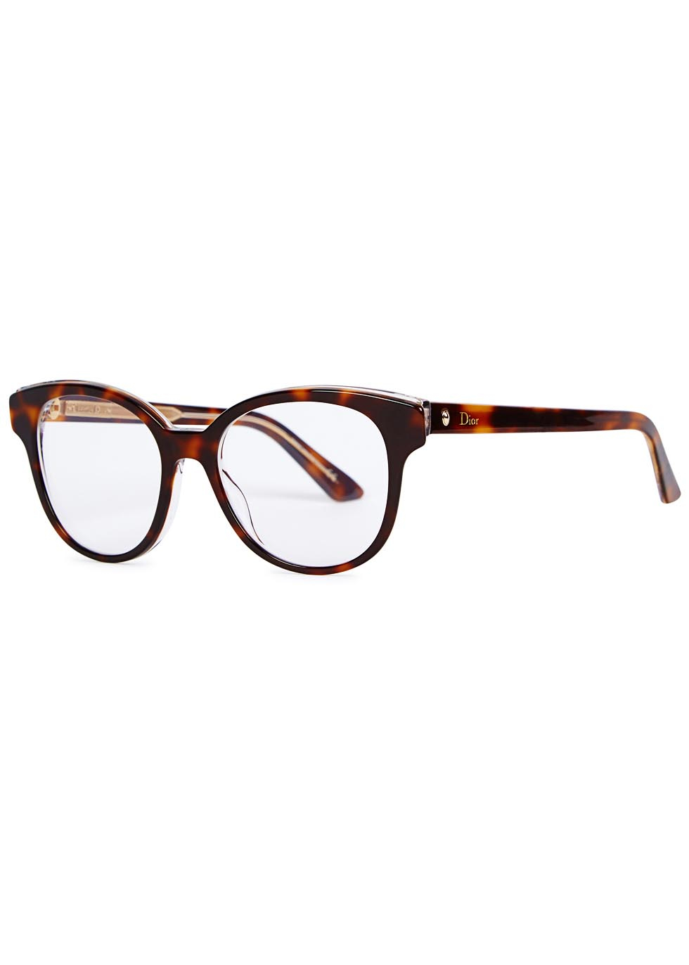 Dior Montaigne 1 Tortoiseshell Optical Glasses in Brown Lyst