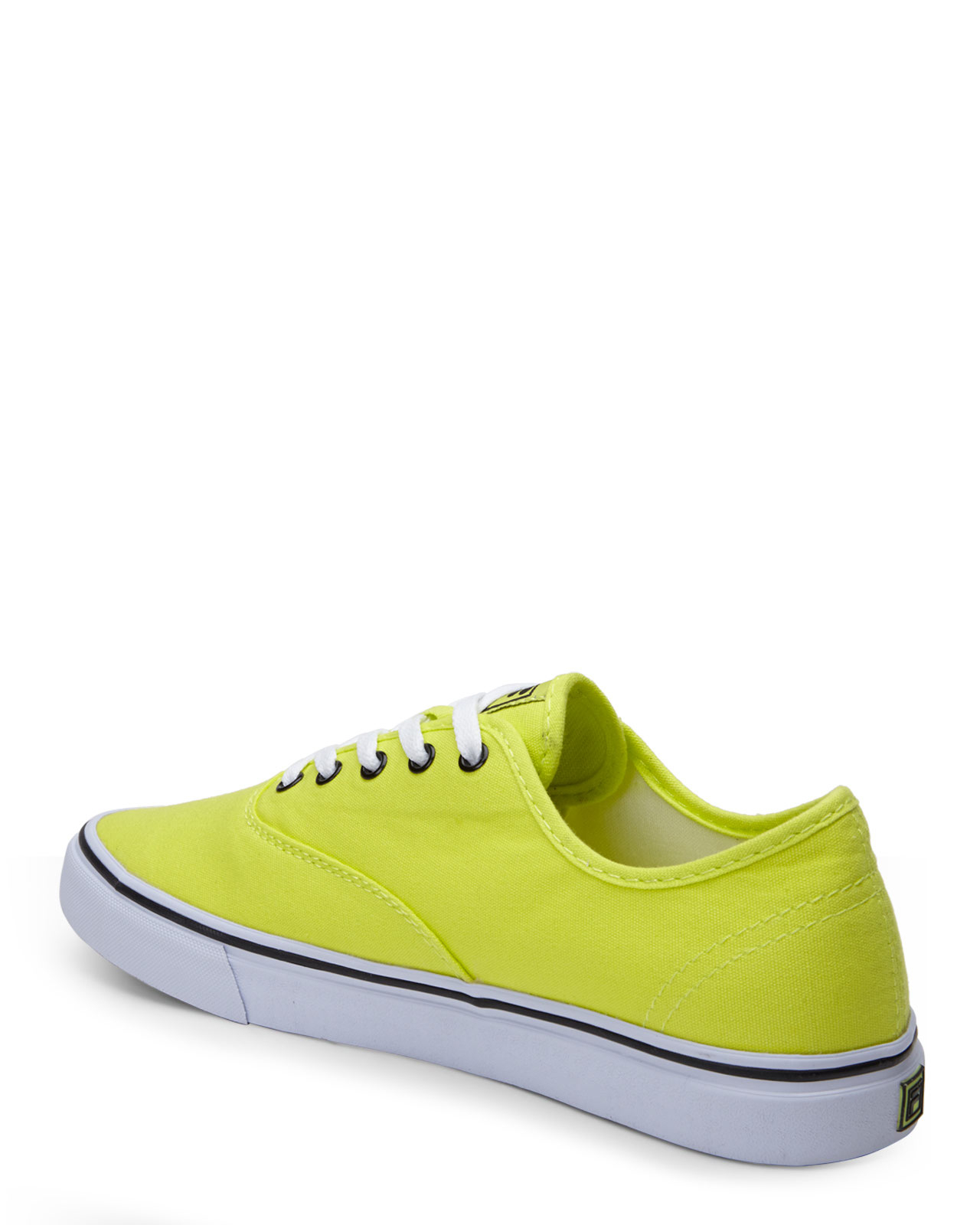 Fila Neon Green Classic Canvas Sneakers in Green for Men | Lyst