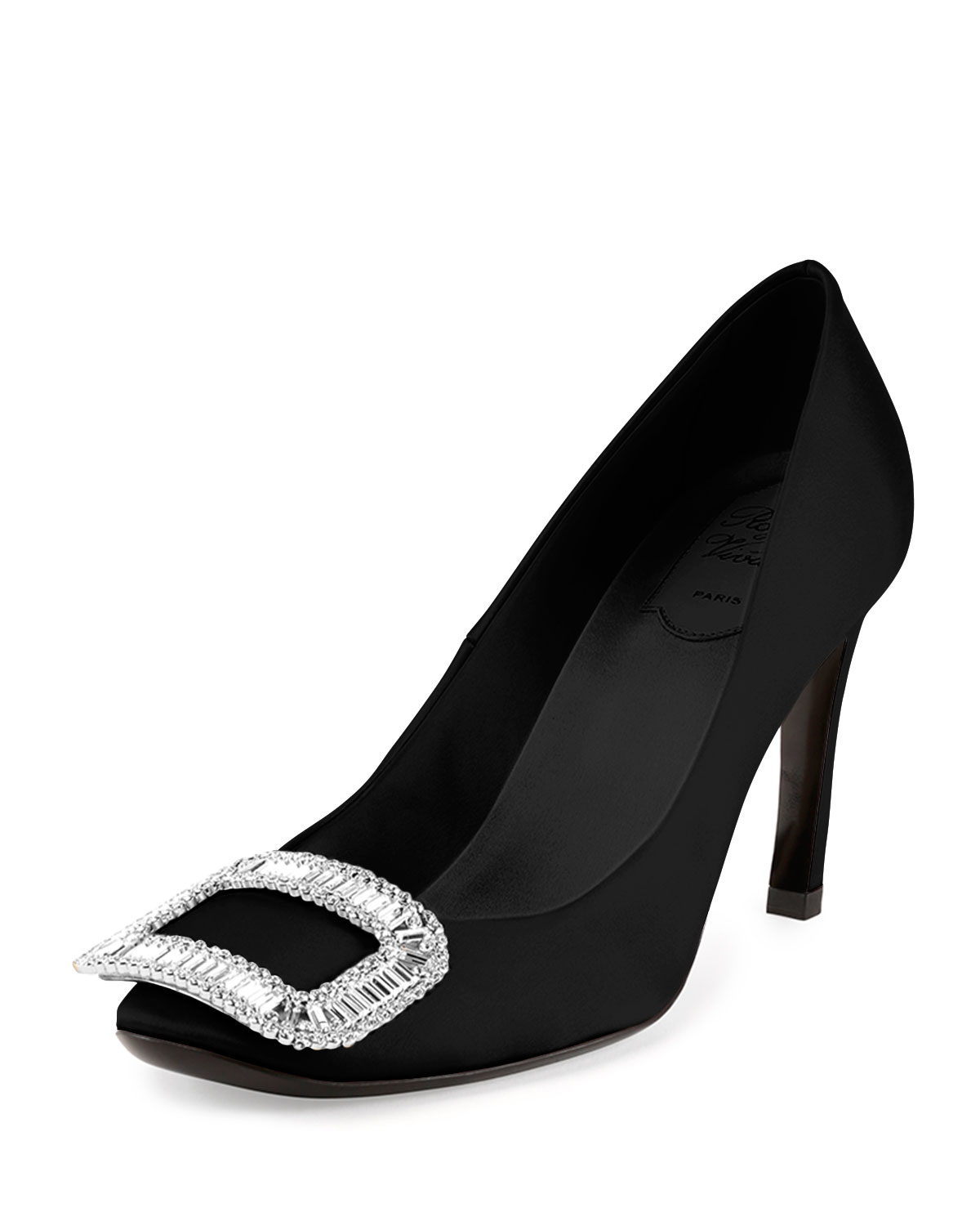 roger vivier satin