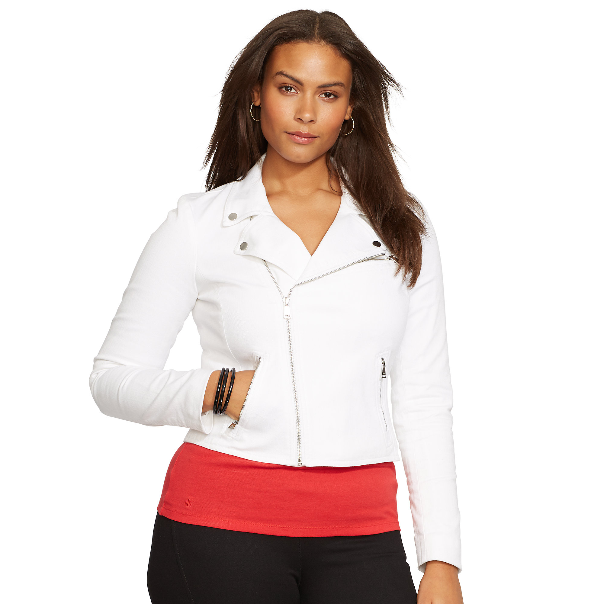 White Jean Jacket Womens - Jacket To