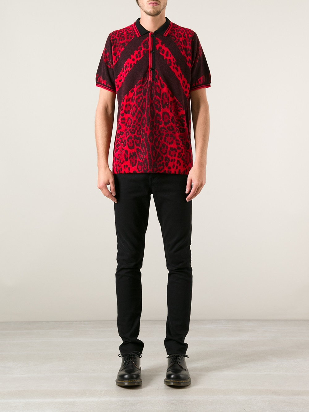 leopard polo shirts