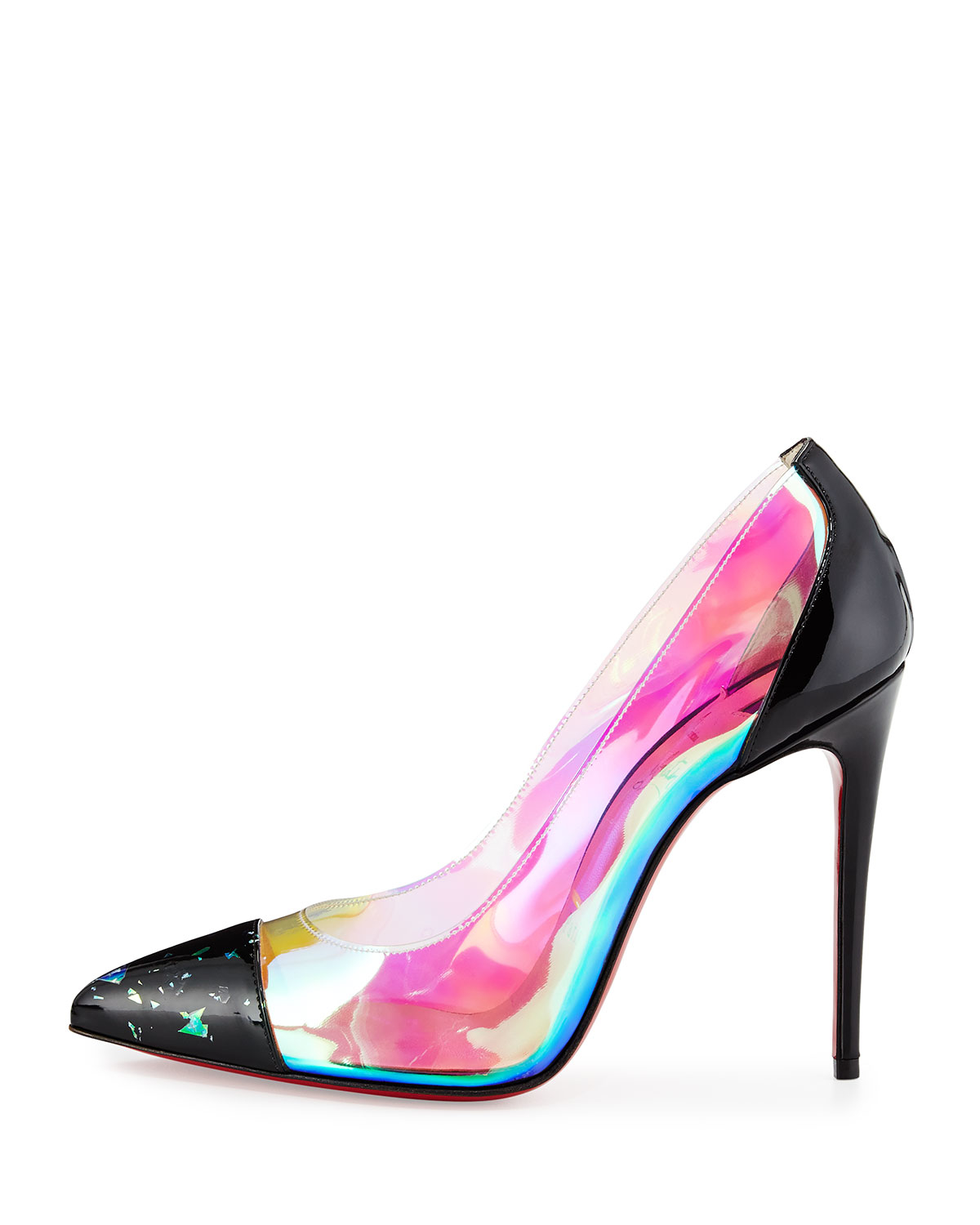 christian louboutin mens shoes replica - christian louboutin pointed-toe slingback pumps Pink and ...