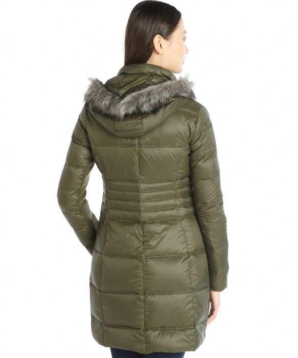 Lyst - Bcbgeneration Military Green Quilted Nylon Down Filled Packable ...