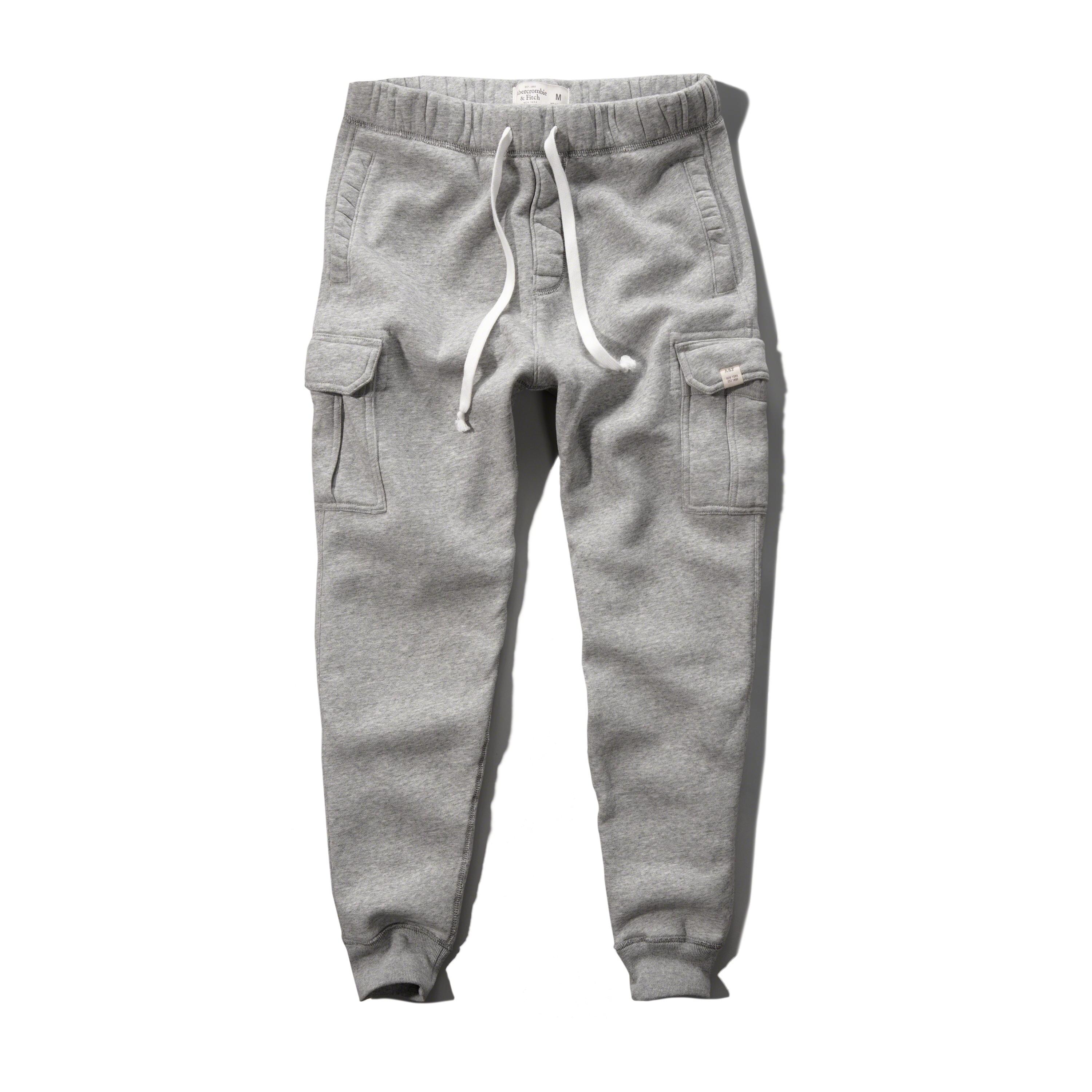 Abercrombie & fitch A&f Cargo Jogger Sweatpants in Gray for Men | Lyst