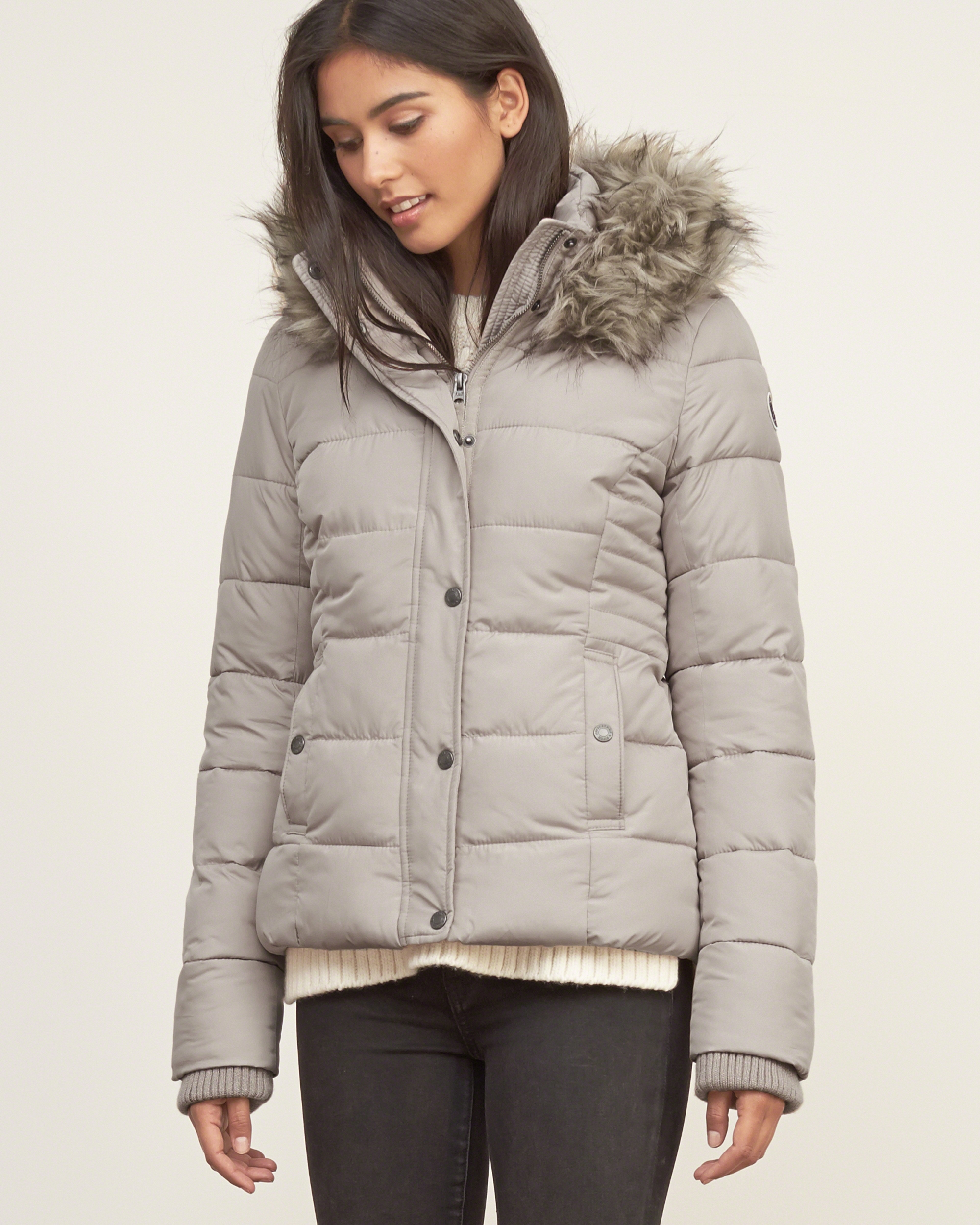 Lyst - Abercrombie & Fitch A&f Premium Puffer Jacket