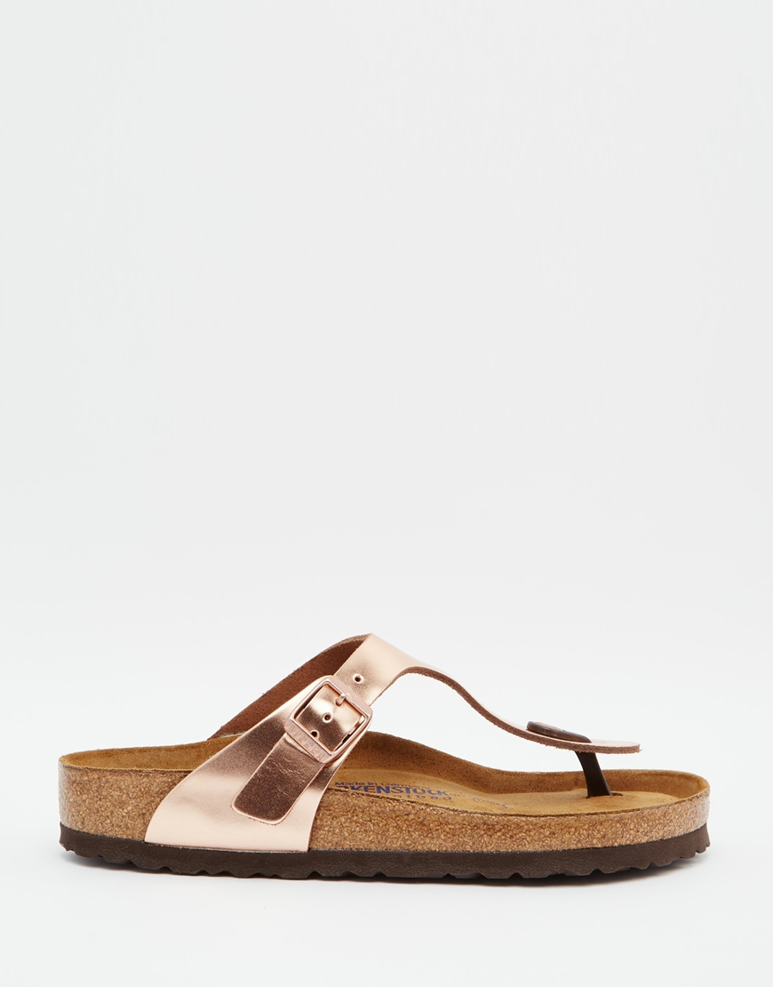 white mountain gold sandals