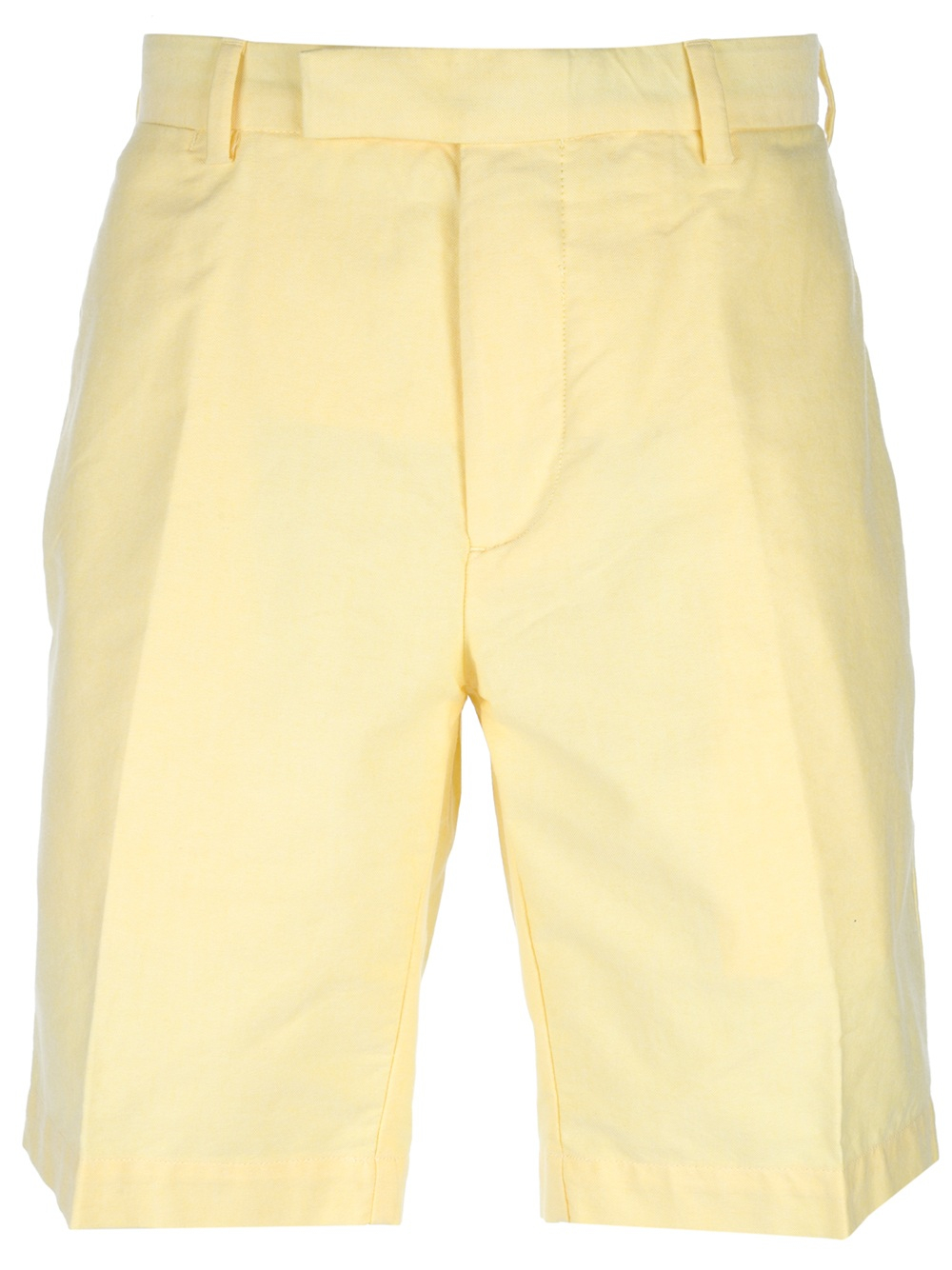 Lyst - Polo Ralph Lauren Cotton Bermuda Shorts in Yellow for Men
