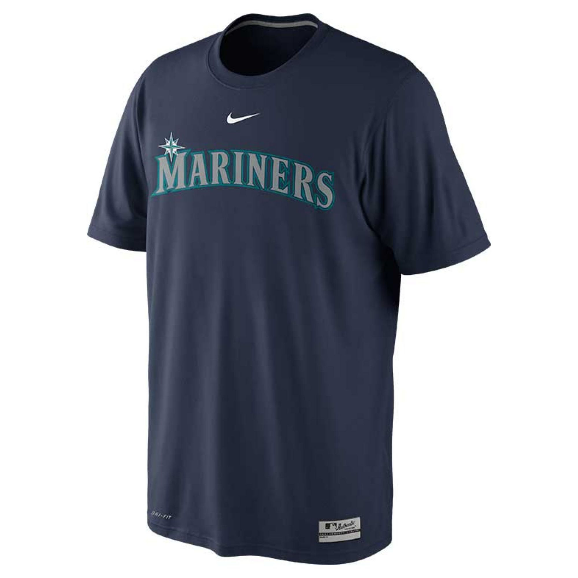 Nike Men'S Short-Sleeve Seattle Mariners Dri-Fit T-Shirt in Blue for ...