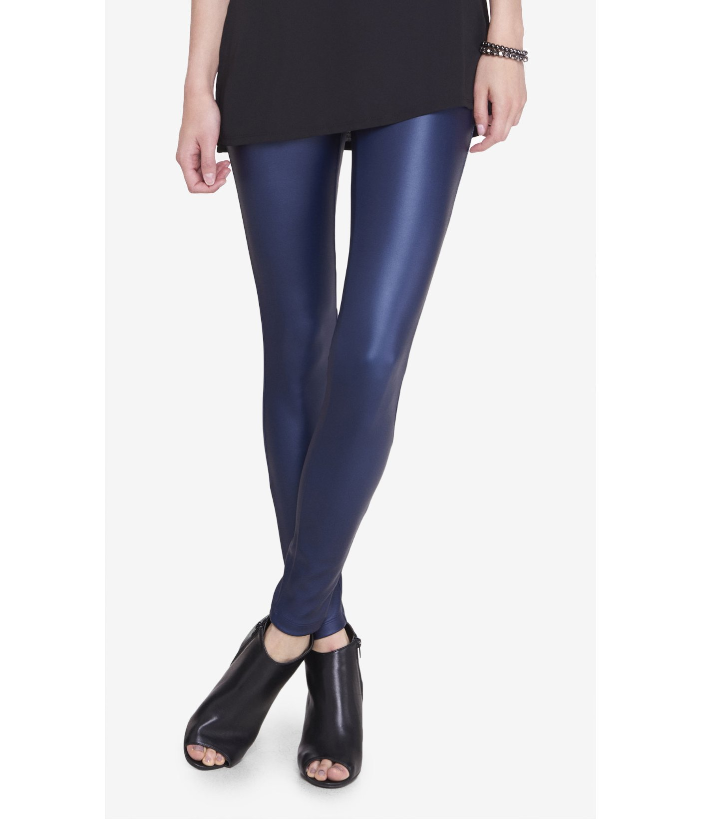 Lyst Express Blue Scuba Legging in Blue