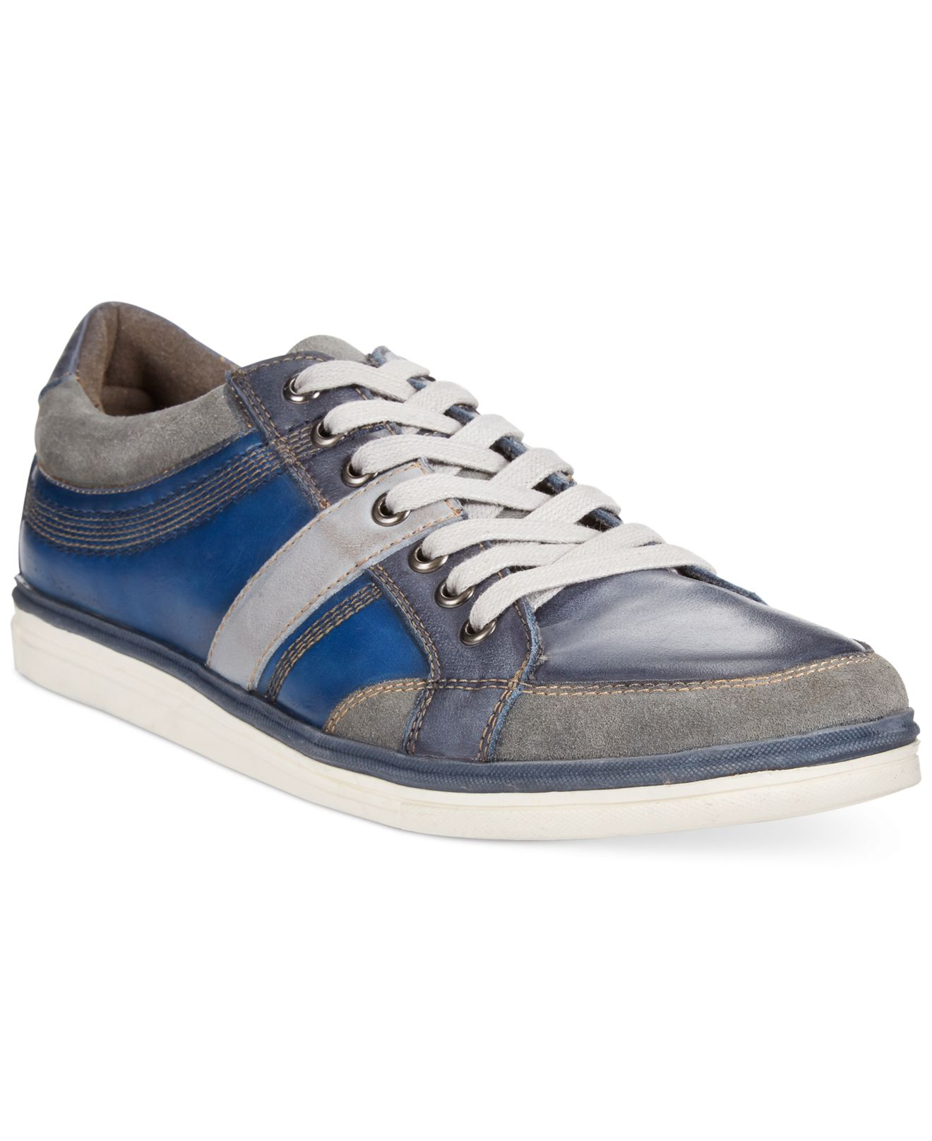 Lyst - Kenneth Cole Reaction Post Up Sneakers in Blue for Men
