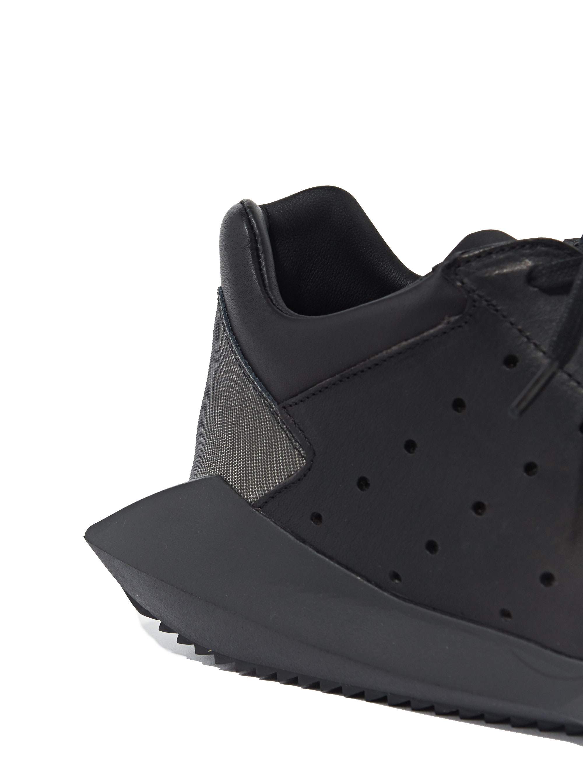 Lyst - Rick Owens Adidas By Mens Tech Runner Trainer in Black for Men