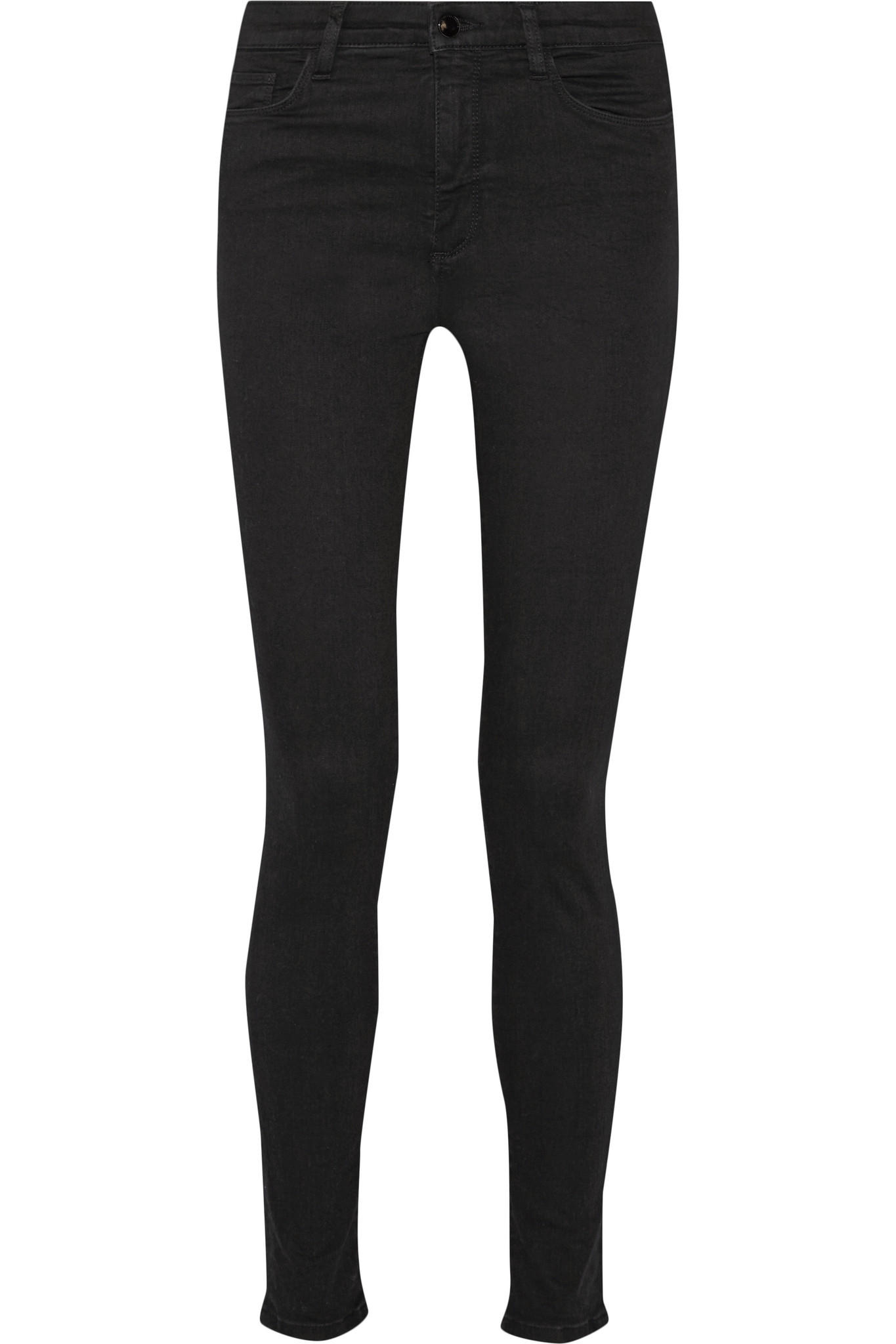 Lyst - Victoria, Victoria Beckham Powerhigh High-rise Skinny Jeans in Black