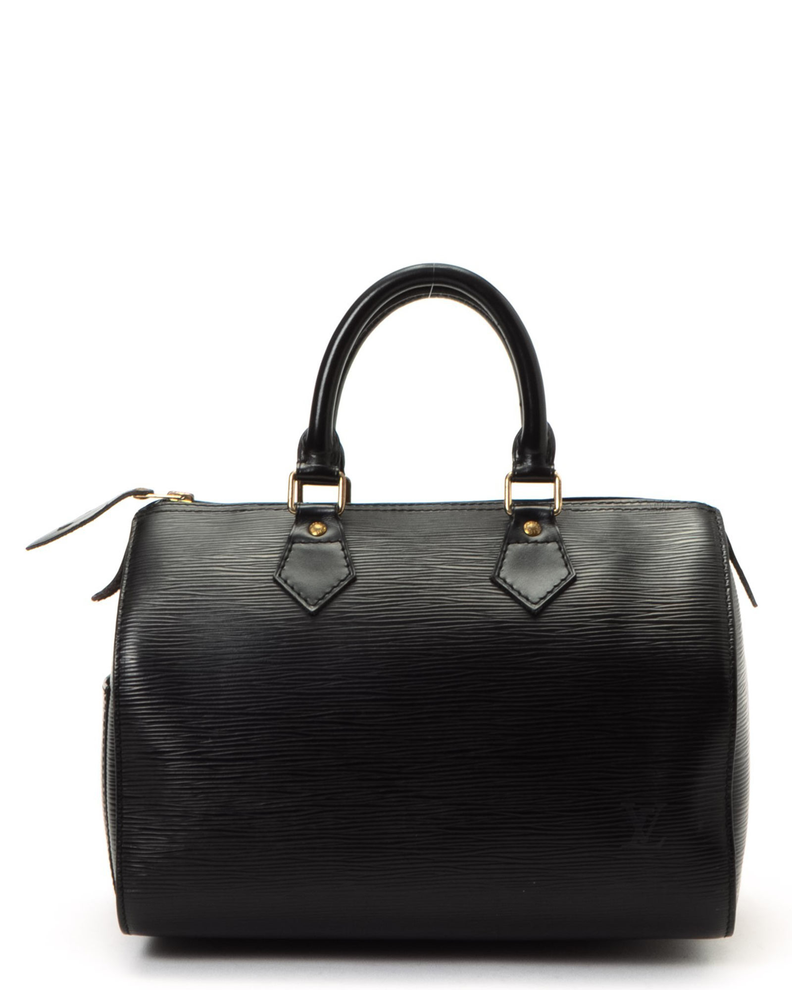 Lyst Louis Vuitton Black Handbag Vintage In Gallery