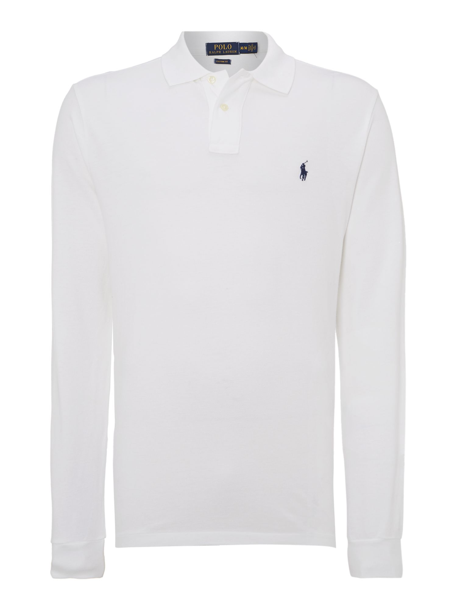 Polo Ralph Lauren | White Long-sleeve Polo Shirt for Men | Lyst