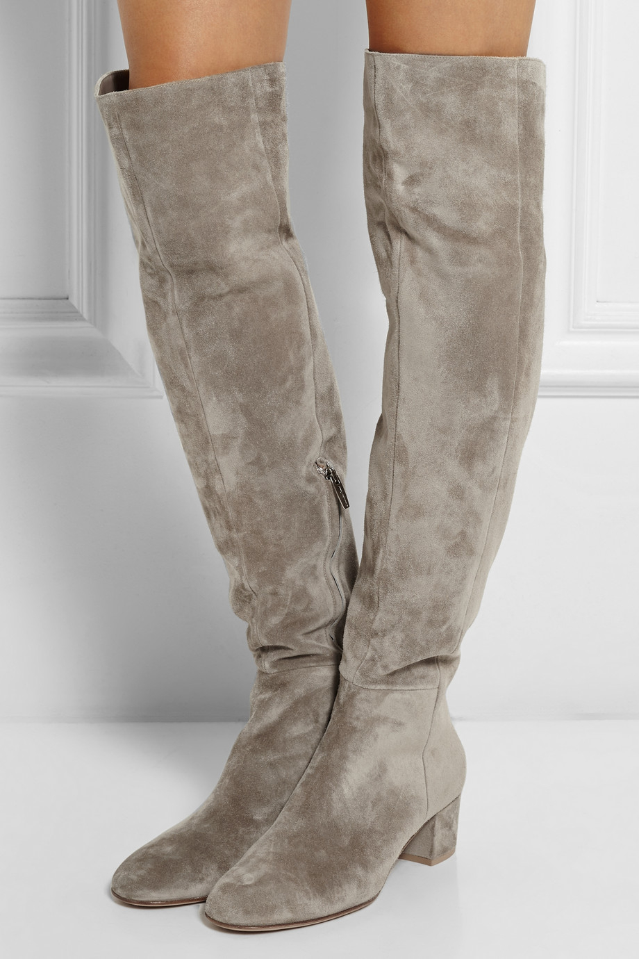 gianvito rossi over the knee suede boots