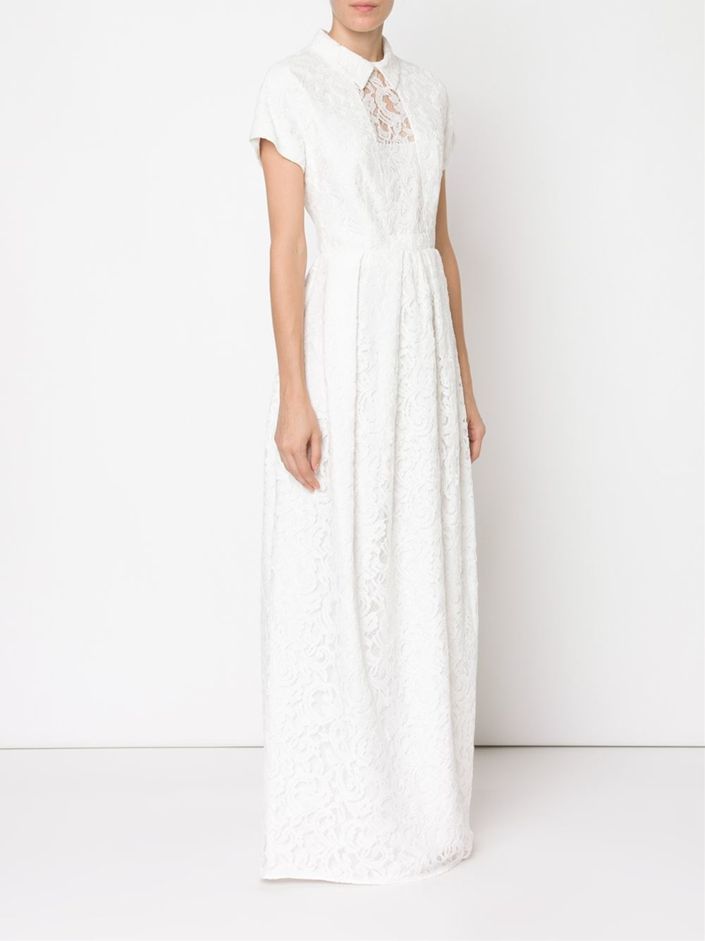Carven White Dress Weddings Dresses