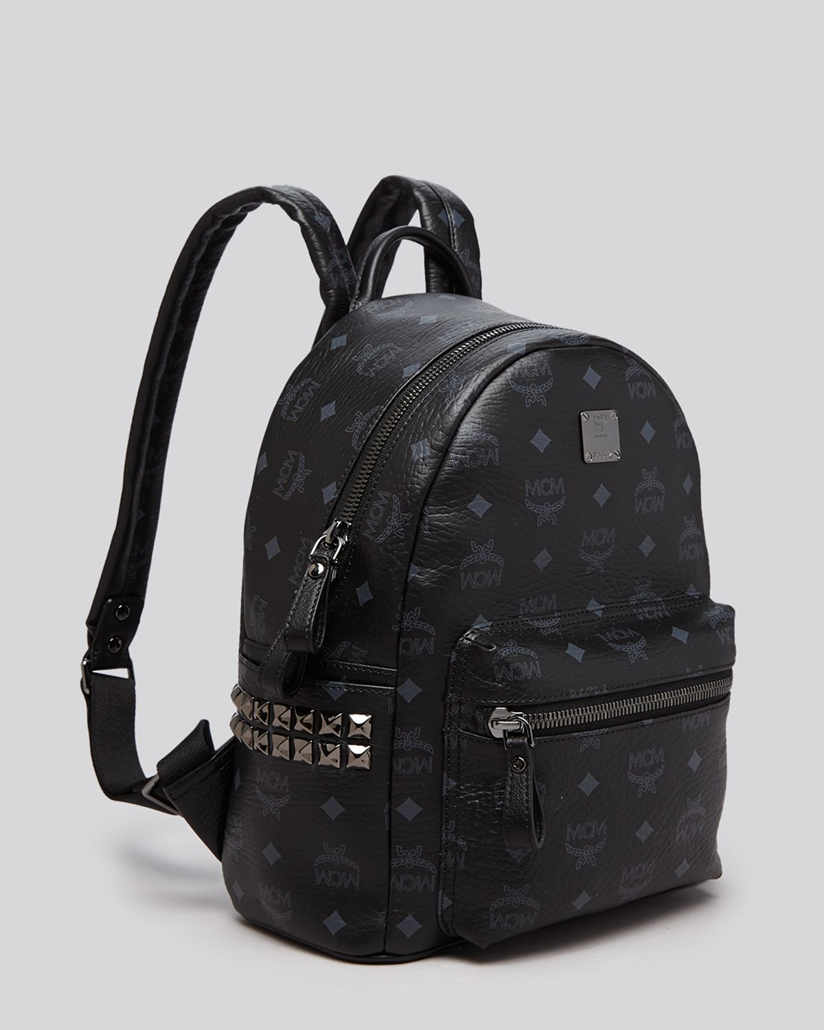 Mcm Backpack - Small Stark Side Stud in Black | Lyst